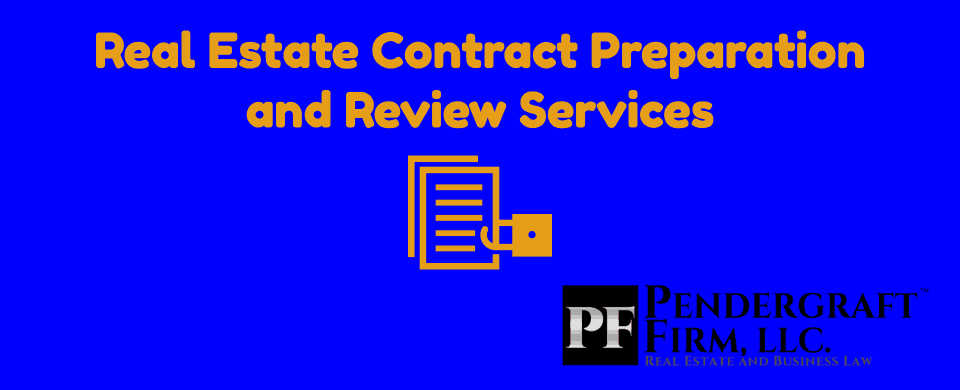 Maryland Real Estate Contract Preparation and Review Services