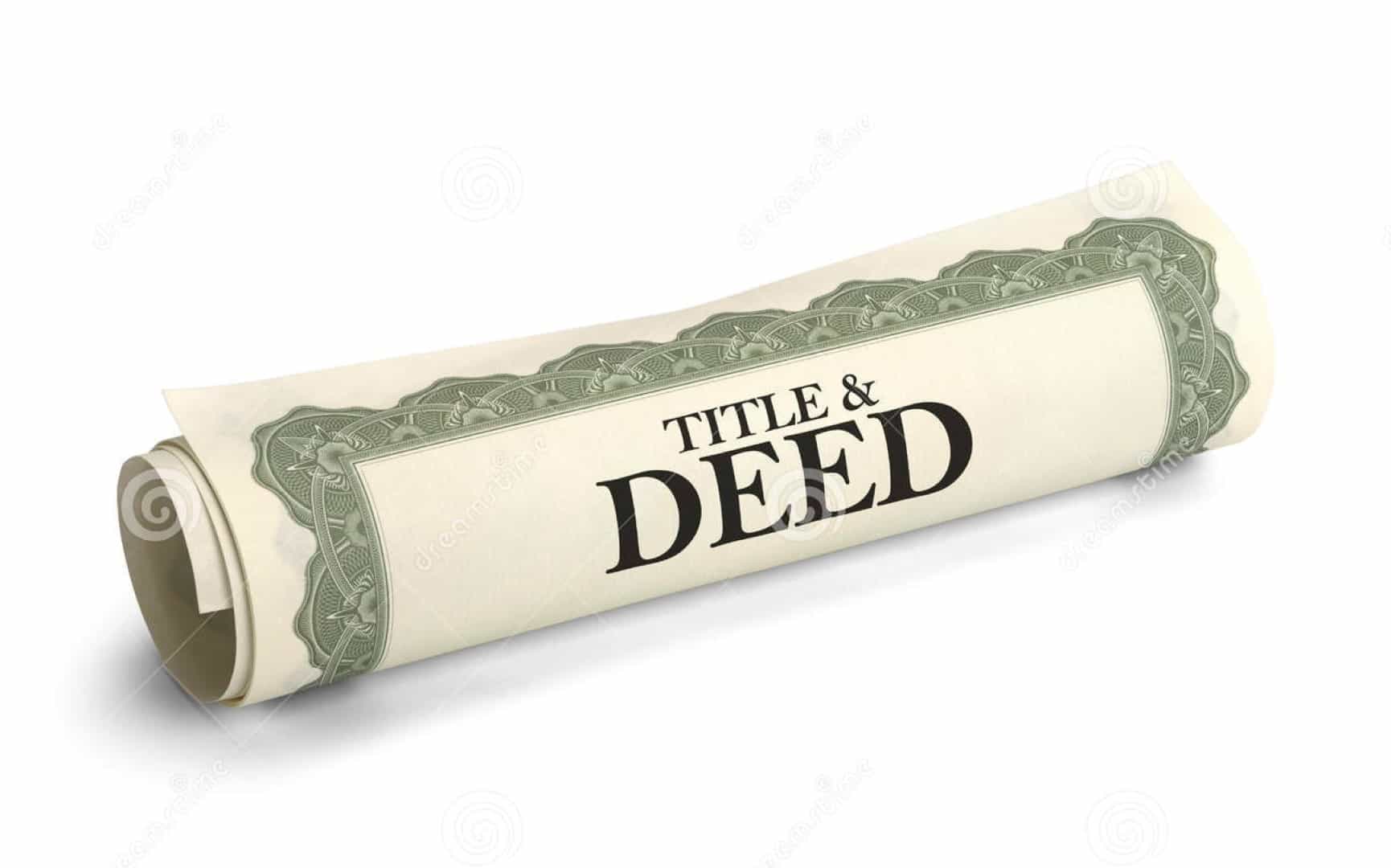 title deed